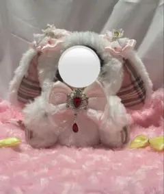 ハンドメイド おすわりぬい服 着ぐるみ ともぬい 10cm ピンク 紫