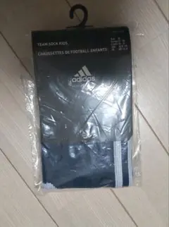 サッカー　ソックスadidas ネイビー 19-21cm