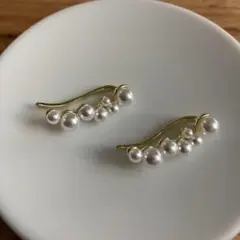 パール イヤーカフ