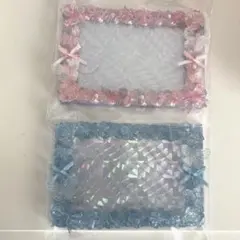 【 硬質カードケースデコ 】 ホイップデコ クリアカラー 匿名配送 L版 オタ活
