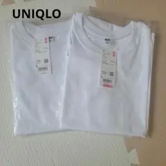 UNIQLO　AIRism　コットンT　ノースリーブ　　ホワイト　Lサイズ