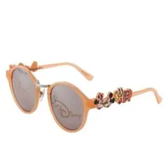 【美品】ディズニー　サングラス　2019年限定　ミッキー　ミニー　オレンジ