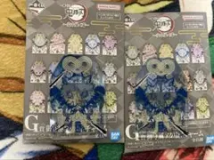 一番くじ　鬼滅の刃　G賞 御守風アクリルチャーム　嘴平伊之助　2点