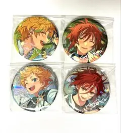 あんスタ　１０周年 展示会　缶バッジ 9周年 逆先夏目　春川宙　10th