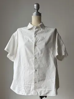 sanca サンカ minimal shirts オックスフォード 半袖　日本製のサムネイル