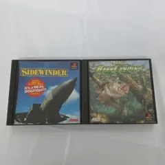 PSソフト2本セット サイドワインダー ＆ バスランディング　PS用ソフト