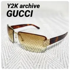 GUCCI GG2456/S 希少カラー サングラス Y2K イタリア製 Gロゴ - メルカリ