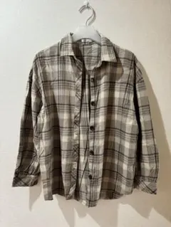 トップス　バックプリントアウター