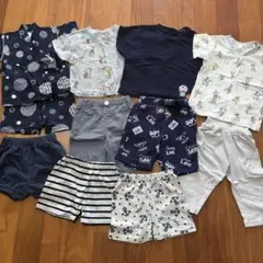甚平 Tシャツ ハーフパンツ パジャマ 男の子 80センチ まとめ売り