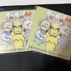ポケモンパン　未開封　シールホルダー　ポケピース　2個