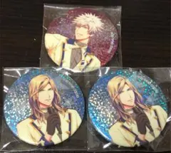 カミュ 黒崎蘭丸 缶バッジ うたプリ あんスタ AGF