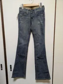 フレアパンツ ダークブルー BRAPPERS ビッグジョン