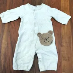 ベベ SLAP SLIP クマポケットロンパース 50～70