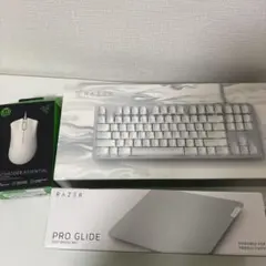 Razer 3点セット キーボード マウス マウスパッド 動作確認済み - メルカリ