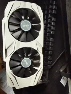 ASUS DUAL-GTX1050TI-4G 防塵ファン搭載ホワイトカラー - メルカリ