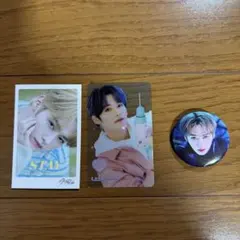 Stray Kids スキズ リノ 缶バッジ トレカ セット