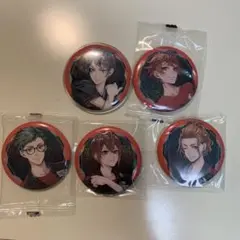 ツイステッドワンダーランド　ハーツラビュル寮　運動着缶バッジ　まとめ売り