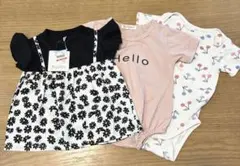 80cm おまとめ　西松屋　H&M ロンパース