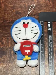 ドラえもん ぬいぐるみ ストラップ付き 約13cm