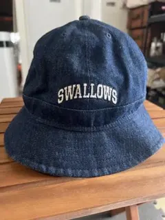 値下げしました　NEW ERA SWALLOWS デニム バケットハットのサムネイル