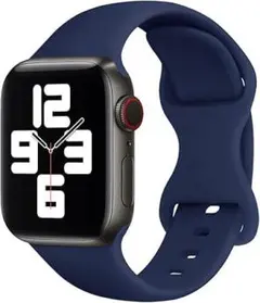 お値下げ✨ネイビー シリコン Apple Watchバンド