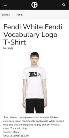 新作FENDI Karl kollage M 完売 Tシャツ - メルカリ