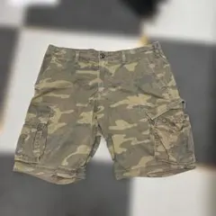 OLD GAP迷彩カーゴショーツw34