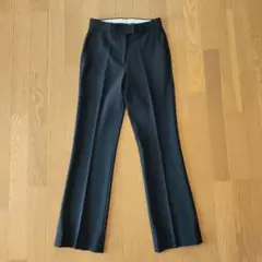美脚！theory センタープレスパンツ フレアスラックス　セオリー 日本製