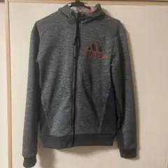 adidas アディダス M スウェット フルジップパーカー (裏起毛)