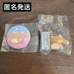 m*u様 くら寿司 シナモンコラボ モカ フィギュア 缶バッジ