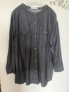 デニムシャツロング