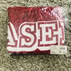 新品　早稲田大学 asics アシックス　ブランケット スポーツ観戦　非売品