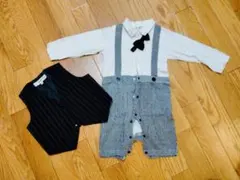 フォーマルシャツとベストセット 80