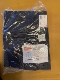 UNIQLO ドライノータックパンツ ネイビー　 L