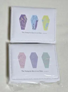 【吸血鬼すぐ死ぬ】メモボックス2点セット(新品未開封と半分使用済1点ずつ)