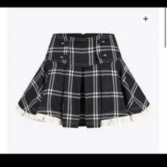 Andwang Noble Check Flare Skirtのサムネイル