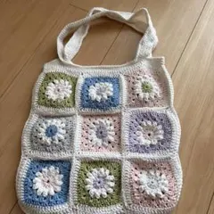 ハンドメイドグラニーバッグ
