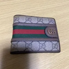 Gucci GGキャンバス 二つ折り財布
