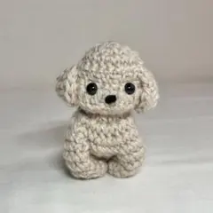 トイプードル　あみぐるみ