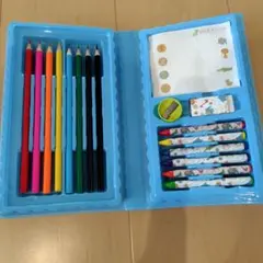 動物柄色鉛筆・マーカーセット