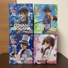 SEGA コナン・エドガワ 怪盗キッド フィギュア 4体セット