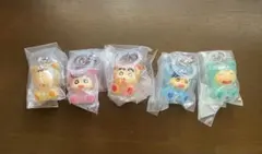 クレヨンしんちゃん めじるしアクセサリー コンプセット　ガチャガチャ