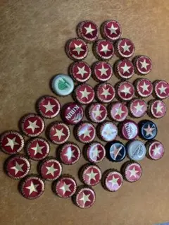 ビールの栓 約50個 サッポロ赤星　イネディット　ハートランド