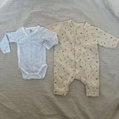 プチバトー　Petit Bateau ベビー服 2点セット