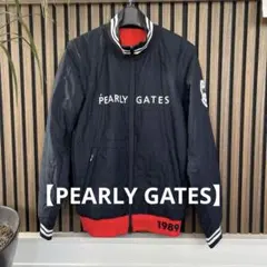 【新品未使用】パーリーゲイツ ダウン サイズ4 ブラックPEARLY GATES PEARLY GATES (パーリーゲイツ) ゴルフウェア(トップス) メンズ