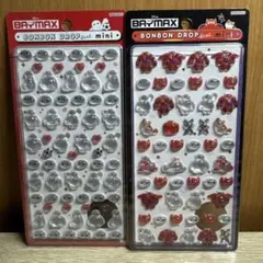 《329》ディズニー ボンボンドロップシールミニ 2個セット 新品　ベイマックス