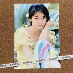中山美穂写真Lサイズ N-93 | Mercari