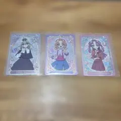 名探偵プリキュア キラキラカードグミ　３枚セット　匿名配送