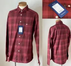 定価14,300円 ホグロフス ターン フランネル チェック柄 シャツ メンズMのサムネイル