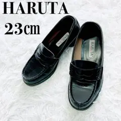 【即日発送】HARUTA ハルタ 23cm EEE 黒 ブラック 通学 通勤のサムネイル